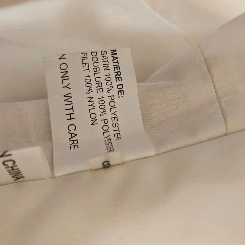 Anjolique‎ Ivory Strapless Wedding Dress 8